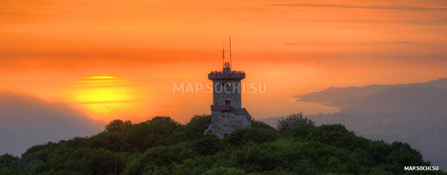 Гора Большой Ахун, Современные, Достопримечательности, Цветные