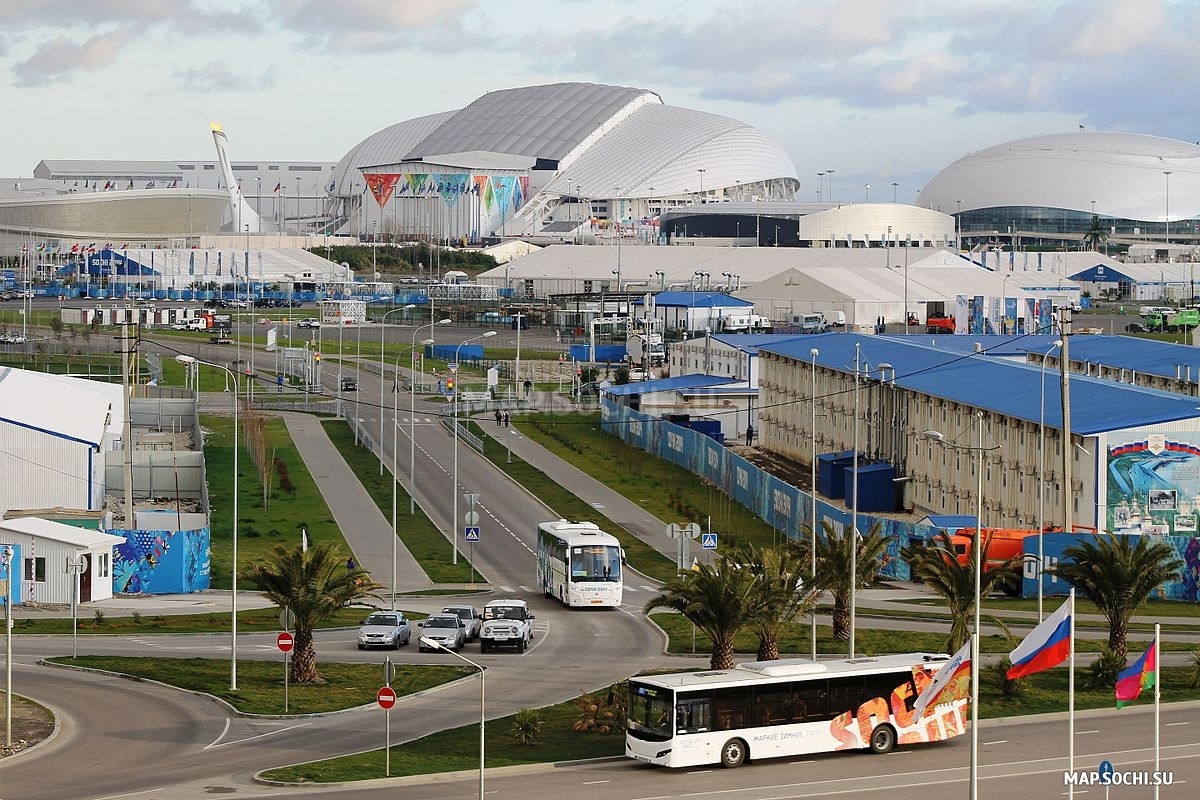 Олимпийский парк, Современные, Достопримечательности, Цветные