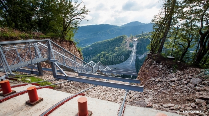 Скайпарк AJ Hacket Sochi , Современные, Достопримечательности, Цветные