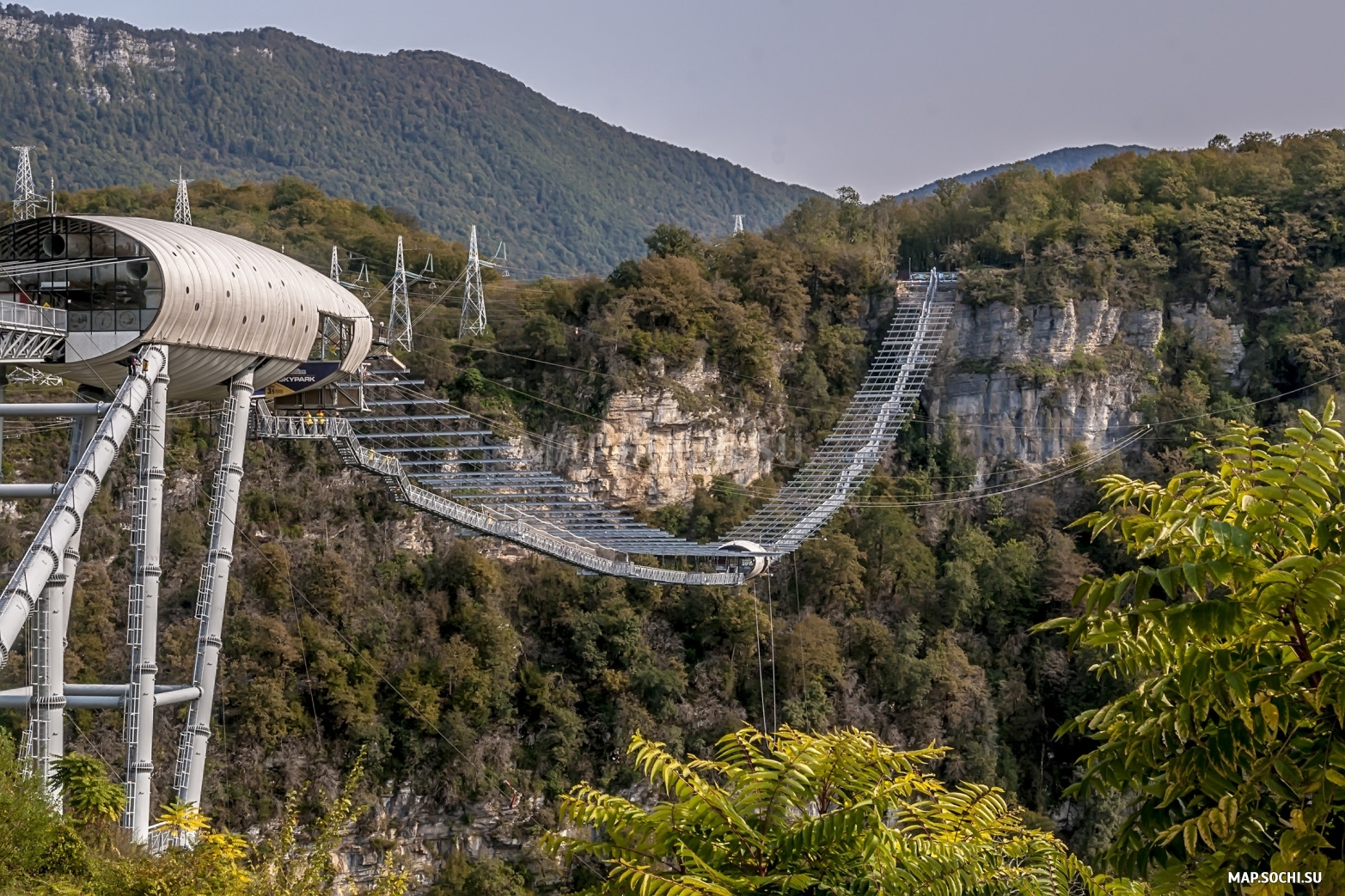 Скайпарк AJ Hacket Sochi , Современные, Достопримечательности, Цветные