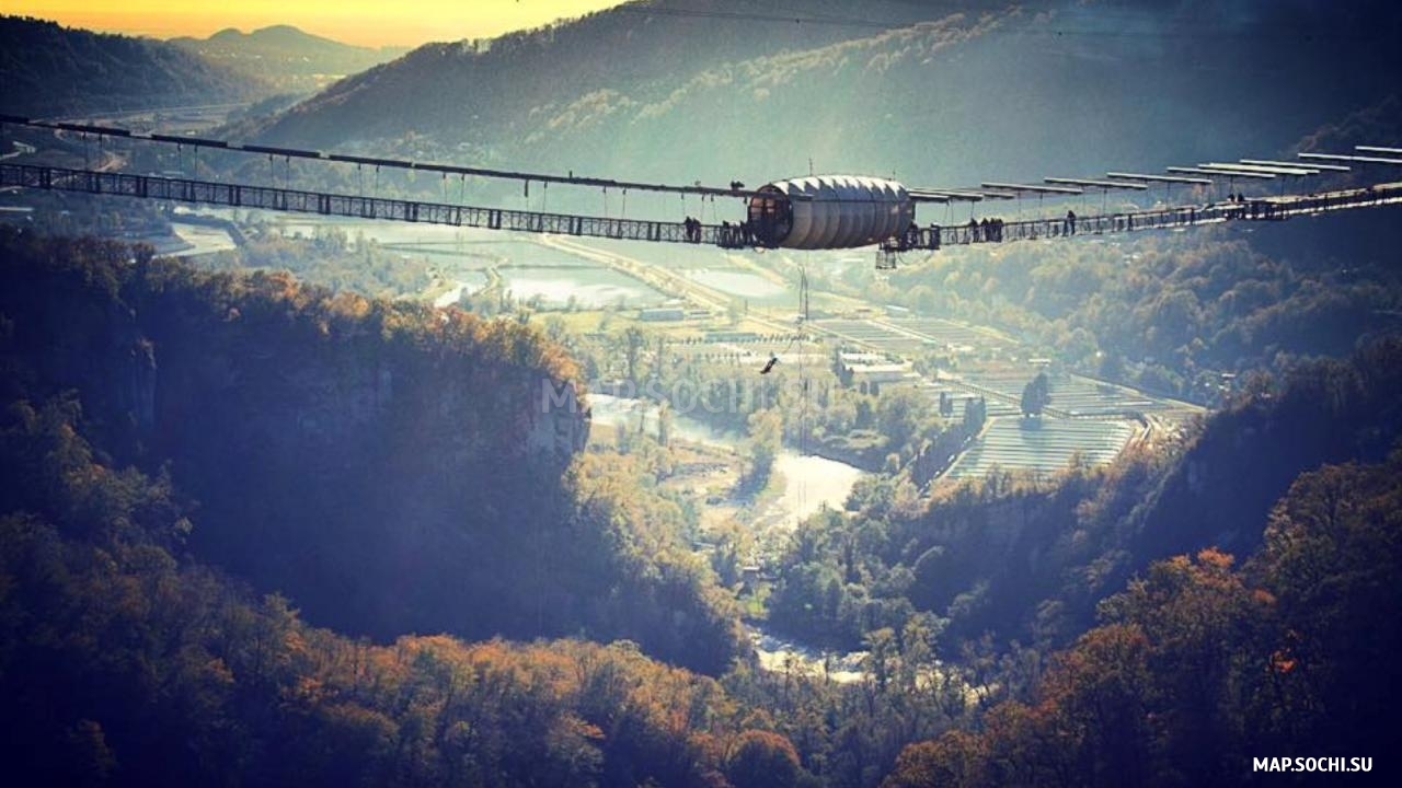 Скайпарк AJ Hacket Sochi , Современные, Достопримечательности, Цветные