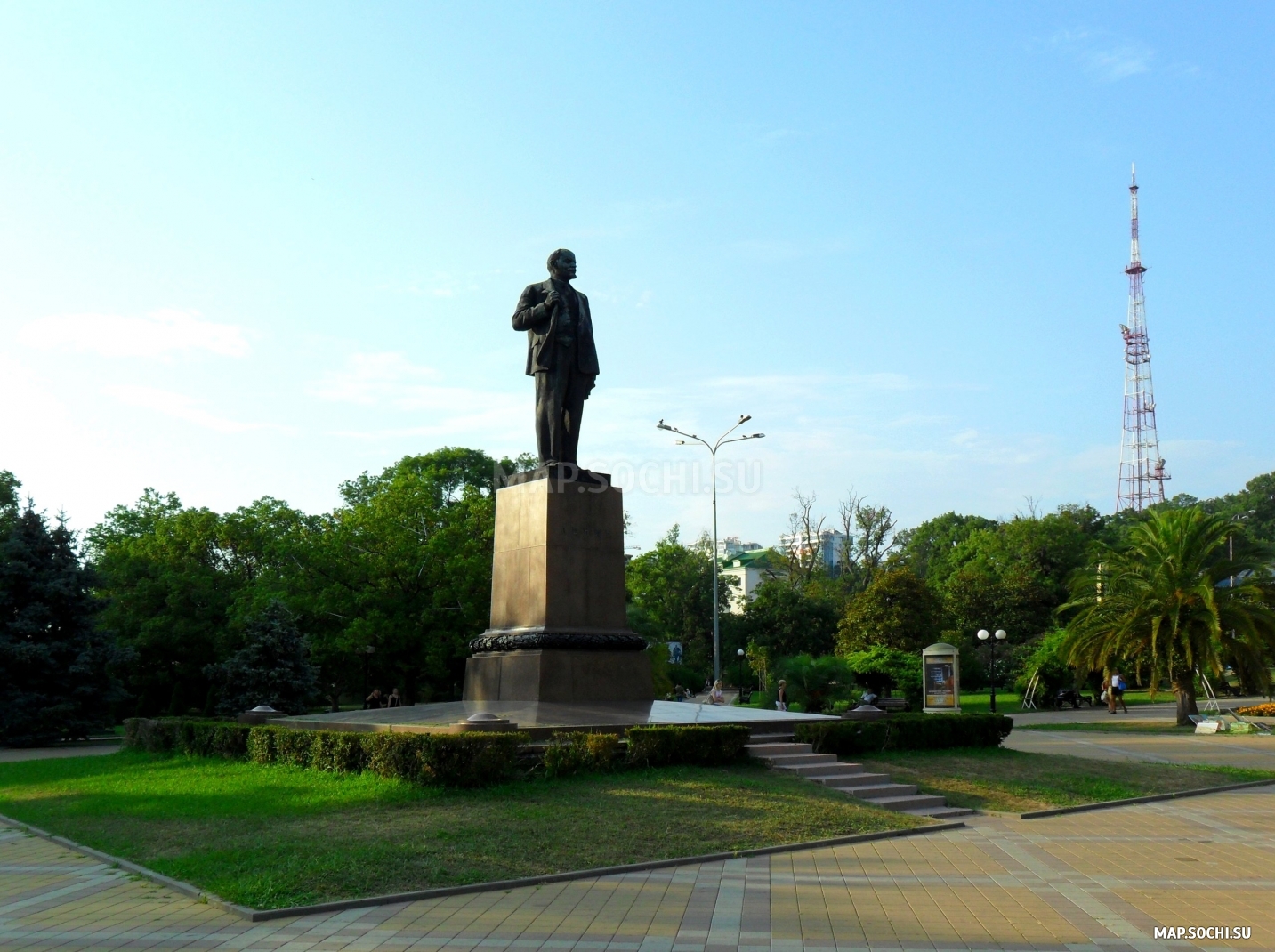 Памятник Ленину, Современные, Достопримечательности, Цветные