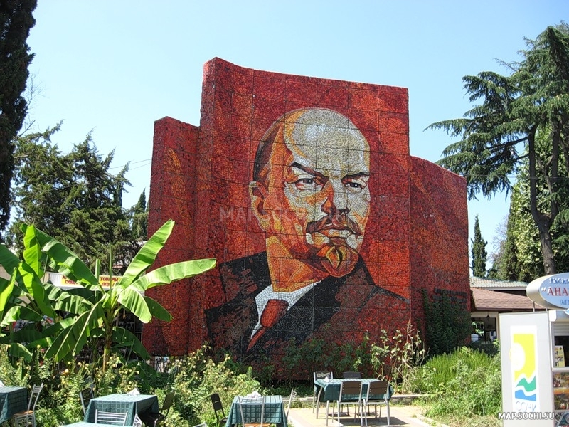 Монумент Ленина, Современные, Достопримечательности, Цветные