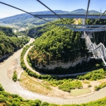 SkyBridge (СкайБридж, самый длинный пешеходный мост в мире), Современные, Достопримечательности, Цветные