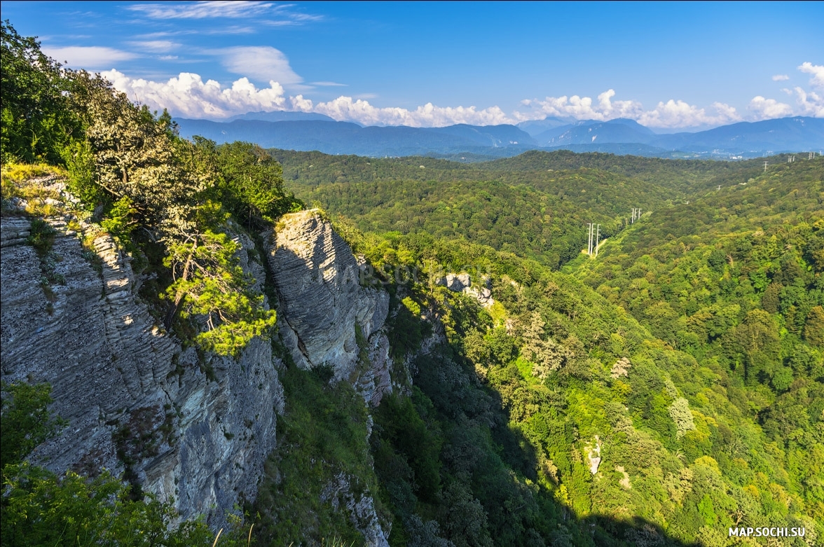 Орлиные скалы, Современные, Достопримечательности, Цветные