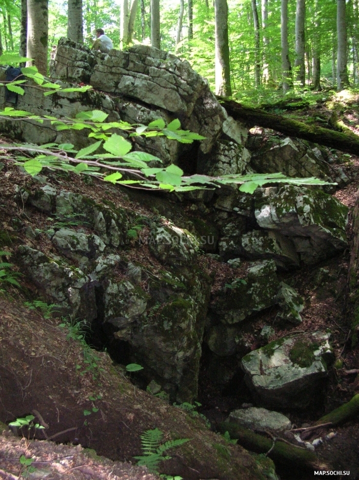 Долгая (пещера), Современные, Достопримечательности, Цветные