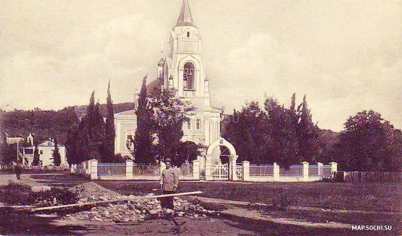 Сочи, собор Архангела Михаила, История, Профессиональные, Черно-белые, Достопримечательности